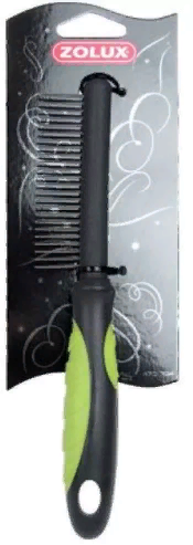 Золюкс Расческа редкая с пластиковой ручкой L
