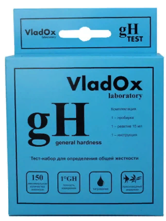 VladOx gh тест проф.набор для измерения общей жесткости