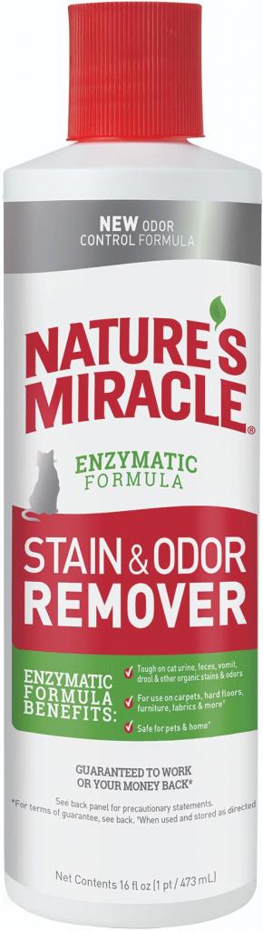 8in1 Уничтожитель пятен и запахов для кошек NM Cat Stain&Odor Remover 473мл