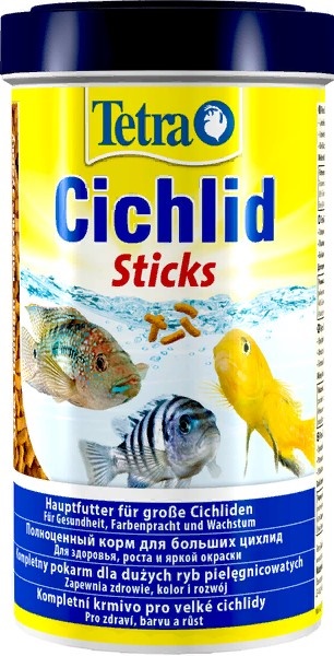 TetraCichlid Sticks корм для всех видов цихлид в палочках 500мл