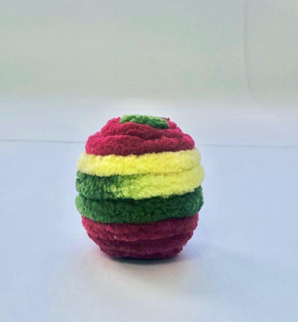 Игрушка для кошек шарик ПЛЮШ, 1шт