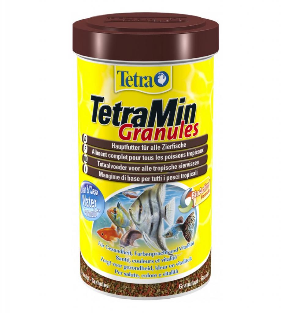 TetraMin Granules корм для всех видов рыб в гранулах 1л 