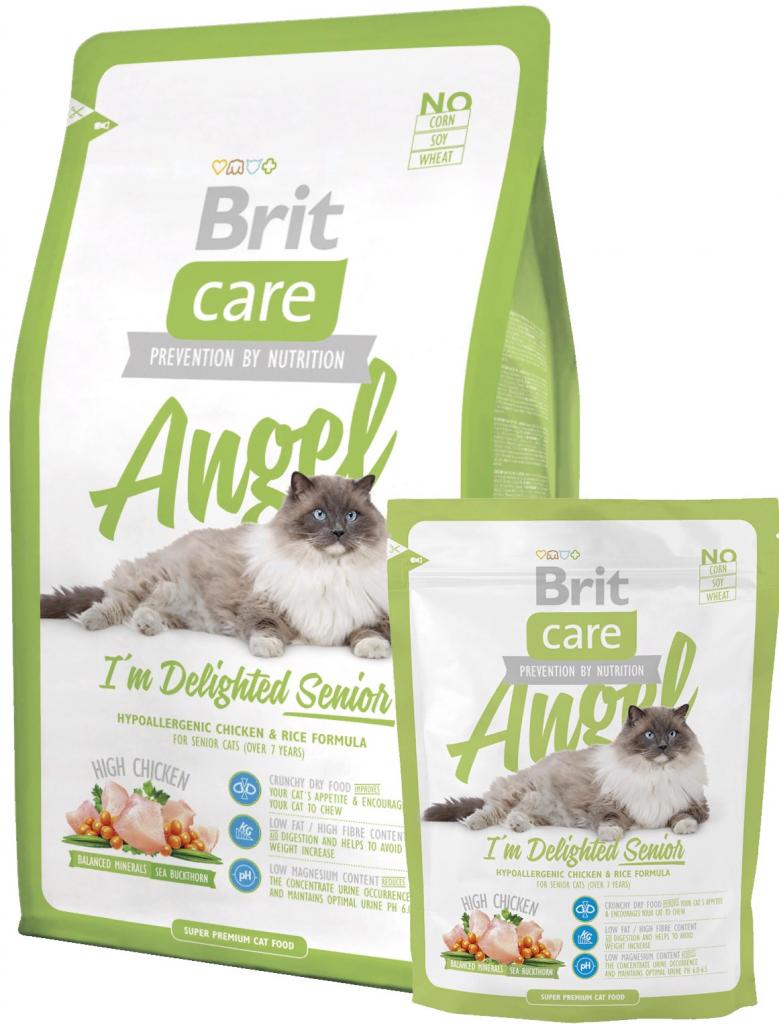 Brit Care Angel корм д/пожилых кошек
