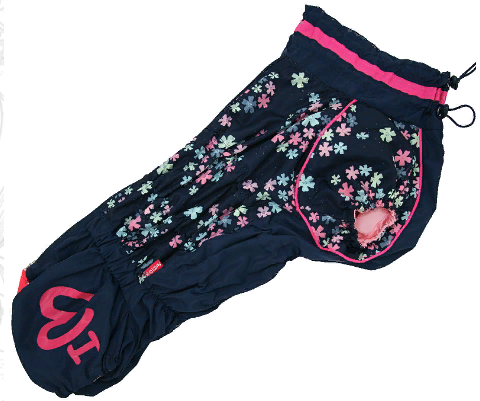 Дождевик Васильки синий для девочек