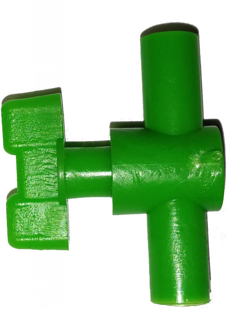 VladOx Краник для шланга D 4 мм в упаковке