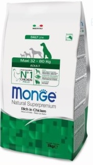 Monge Dog Maxi корм для взрослых собак крупных пород 