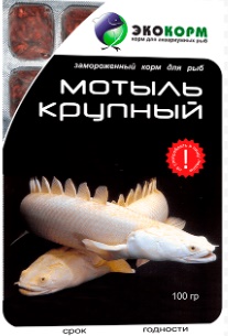 Крупный мотыль