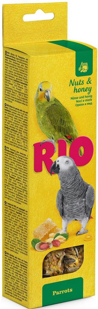 Рио Палочки д/попугаев с медом и орехами 2шт*90г