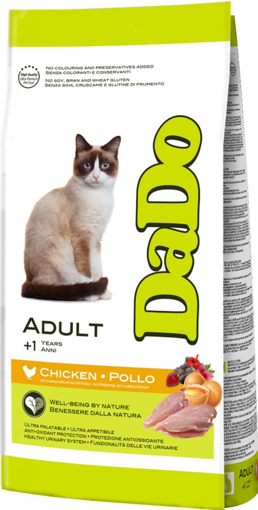 Dado cat корм для взрослых кошек с курицей