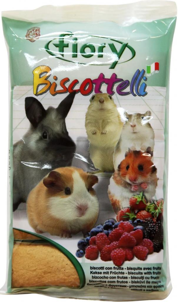 FIORY бисквиты для грызунов Biscottelli с ягодами 35г