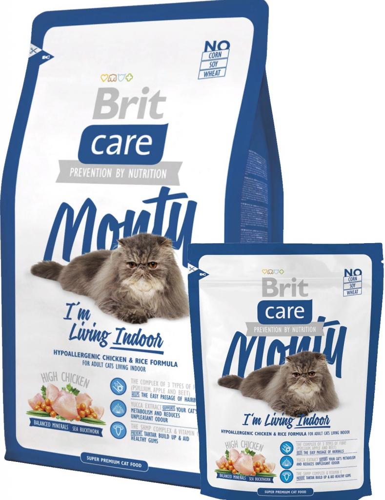 Brit Care Monty сухой корм для домашних кошек