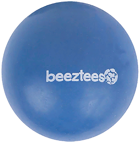 Beeztees 625910 Игрушка д/собак "Мяч", литая резина, синий 6,5см