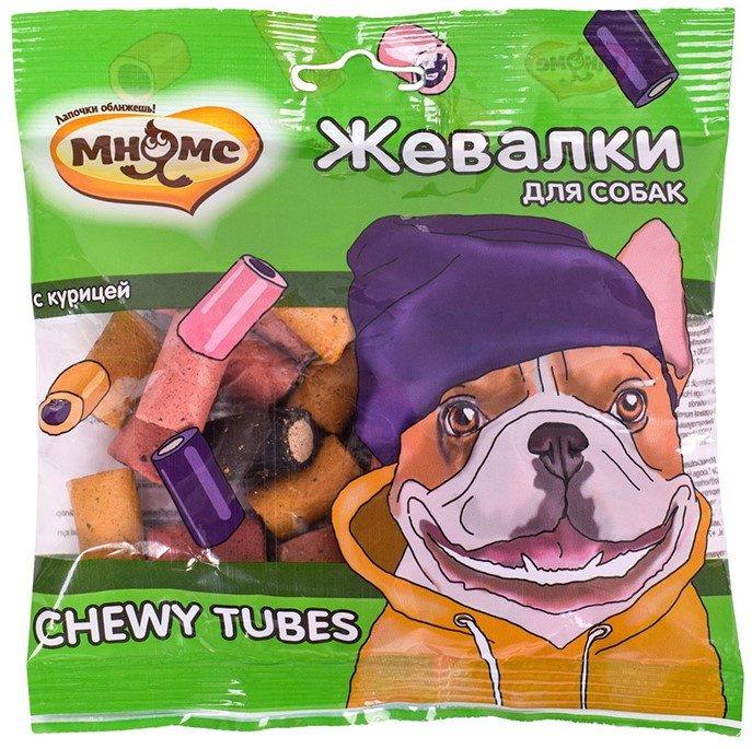 Мнямс лакомство д/собак ЖЕВАЛКИ с курицей