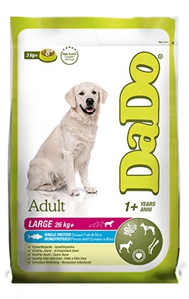 Dado dog корм гипоаллергенный для крупных собак океаническая рыба/рис