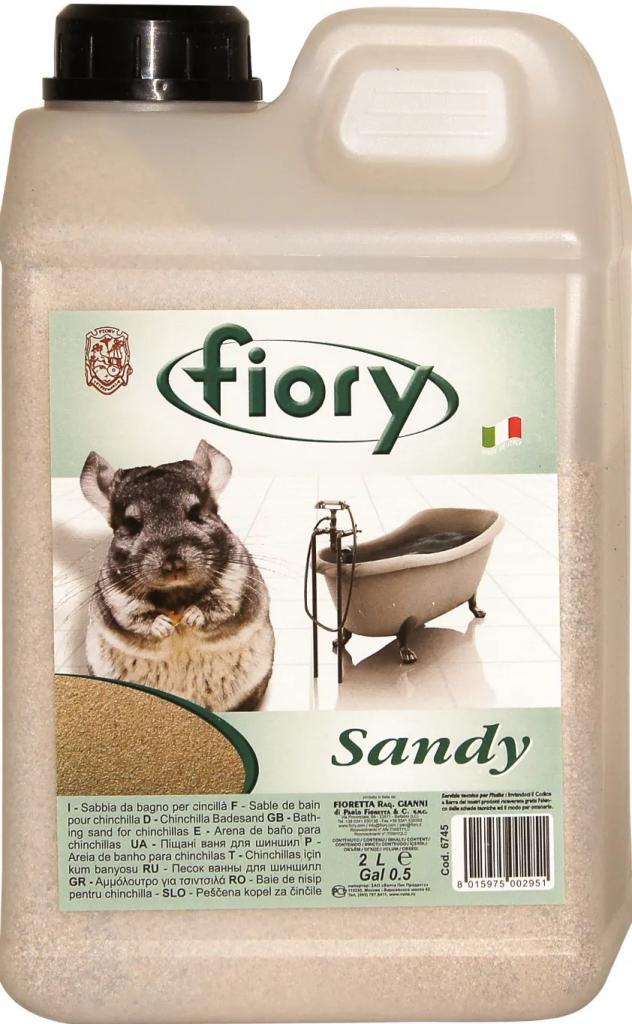 FIORY песок д/шиншилл Sandy 1,3кг 2л