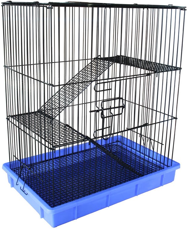 Клетка C1 для мелких животных, эмаль, 555*370*640мм