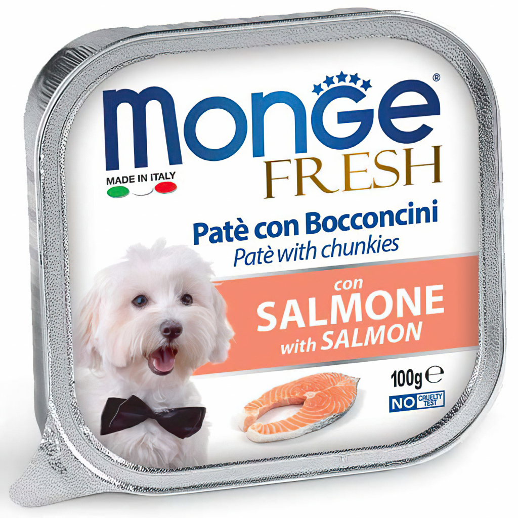 Monge Dog Fresh ламистер для собак лосось 100г