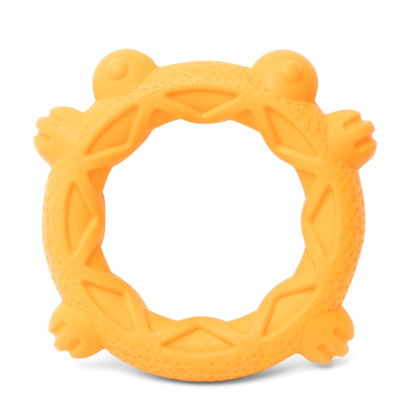 Игрушка для собак из термопластичной резины "Лягушка-кольцо", d128мм, серия AROMA, Triol