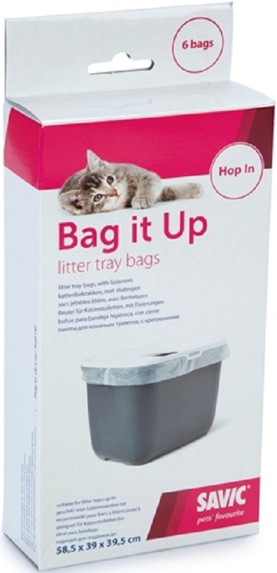 Beeztees 400276 HOP IN Пакеты для кошачьего туалета 6 штук