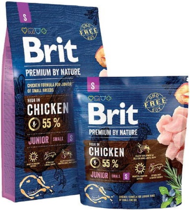 Brit Premium by Nature Junior S корм д/щенков мелких пород