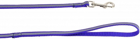 Поводок нейлон светоотр. 25мм*180см синий