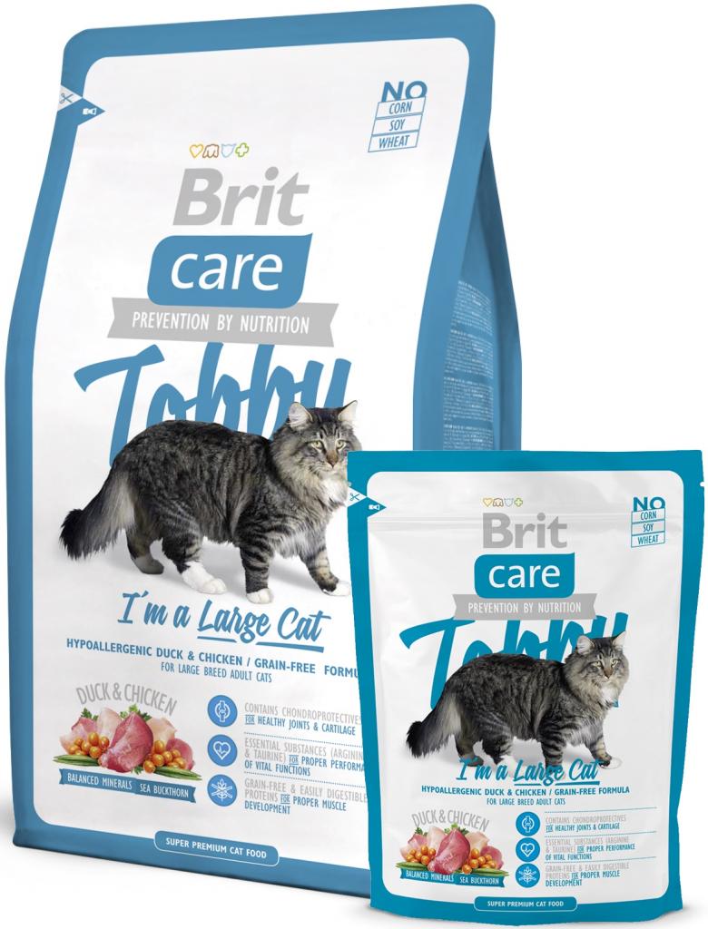 Brit Care Tobby корм д/кошек крупных пород