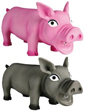 Игрушка "Свинка", 17см., хрюкающая, латекс. 35490 35490