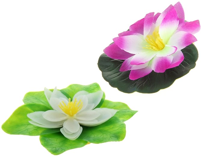 ALEAS искуственное раст.ВОДЯНАЯ ЛИЛИЯ размерS