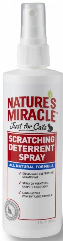 8in1 Отпугивающий спрей против царапанья для кошек NM Jast For Cats No Scratch Deterrent Spray 236мл