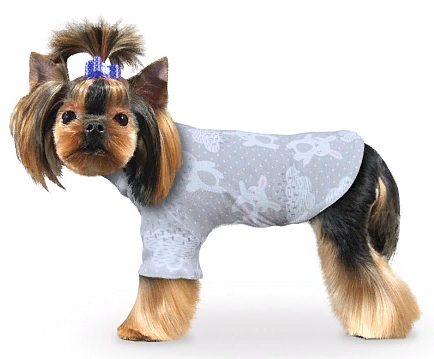 Футболка "зайки"на сером