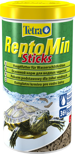 Tetra ReptoMin корм в виде палочек для водных черепах 1л