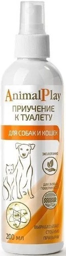Энимал Плэй Спрей д/собак и кошек "Приучение к туалету" 200мл