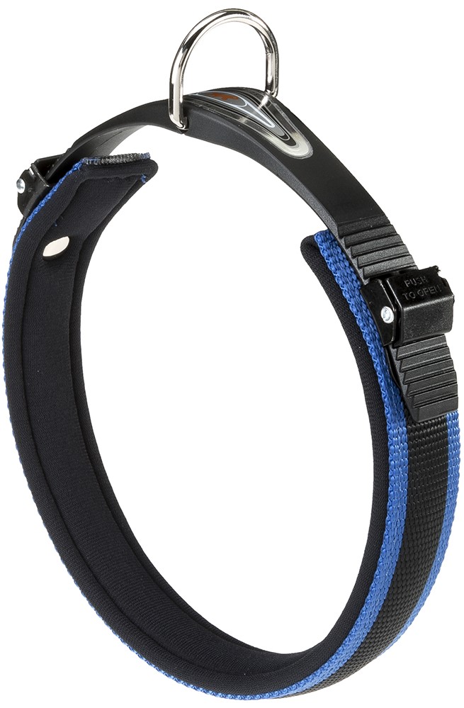 Ошейник ERGOCOMFORT C25/51 синий/оранжевый