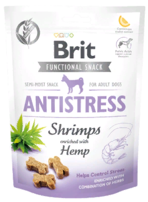 Brit Care лакомство д/собак Antistress Shrimps, 150г