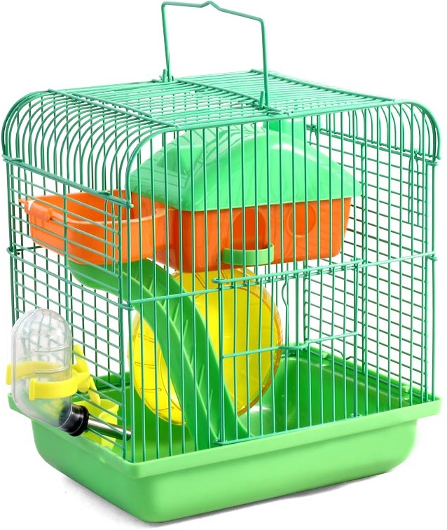 Клетка YD257 для мелких животных, эмаль, 225*170*250мм