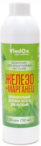 Удобрение для аквариумных растений железо +марганец 250мл